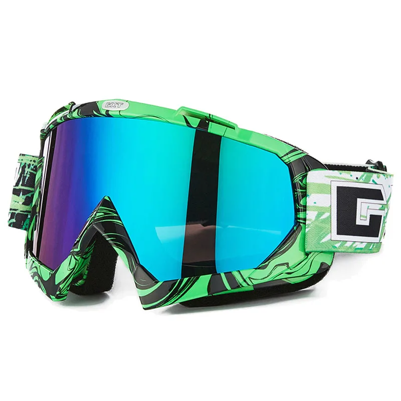 

HEROBIKER Motorcycle Off-Road Racing Goggles Winter Skate Sled Eyewear Motocross DH MTB Glasses Single Lens Clears Glasses
