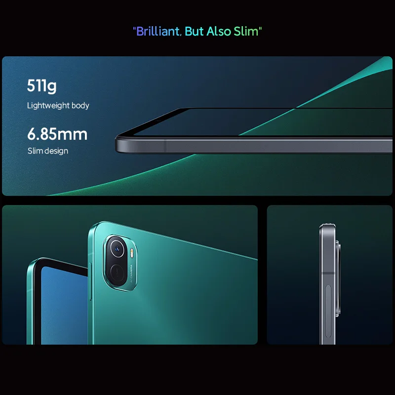 Планшет Xiaomi Mi Pad 5 с глобальной прошивкой Wi-Fi Google play Snapdragon 860 256 ГБ/128 ГБ 120 Гц