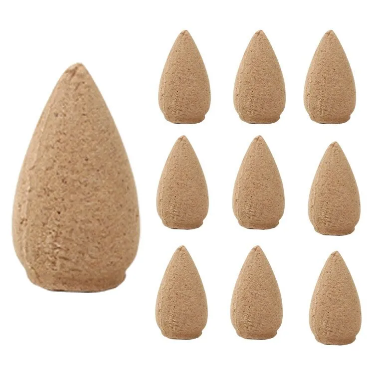 10pc Cone Incense Waterfall Retro Handmade Porcelain Ceramic Backflow Burner Buddhist Decoration Home Aromatherapy | Дом и сад