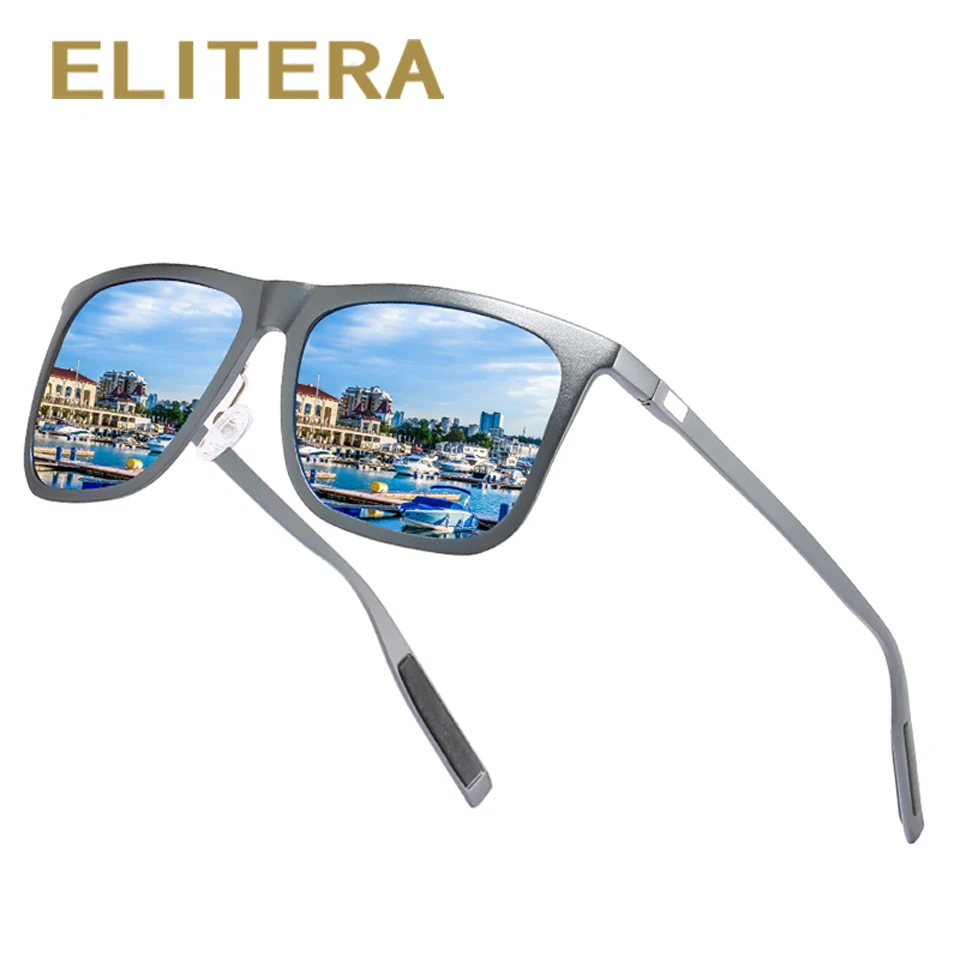 Elitera Лето 2017 г. Алюминий поляризационные Брендовая Дизайнерская обувь