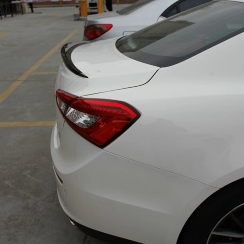 Задний спойлер из углеродного волокна для Maserati ghiсот в стиле крыла Вальда 2014 2015 2016