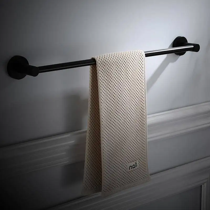 Прочная стойка для полотенец из нержавеющей стали самоклеющаяся домашняя