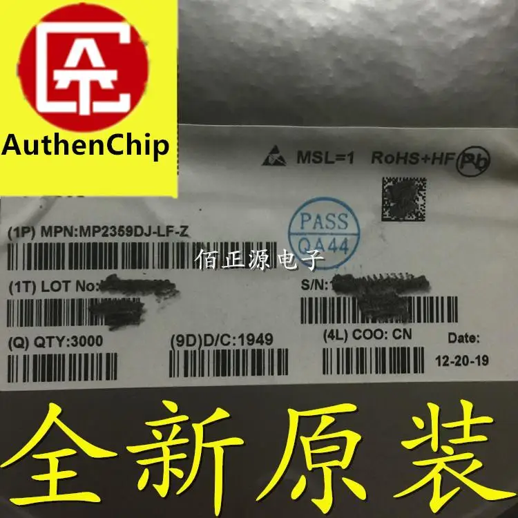 

10 шт., 100% оригинальная новинка, в наличии MP2359DJ, MP2359DJ-LF-Z SMD SOT23-6, импульсный регулятор питания