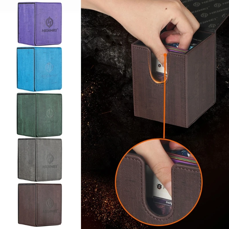 

Deck Cards Box Card Case Container Collection for CCG MTG TCG Magic Board Game Trading Cards Sleeve Holder Box