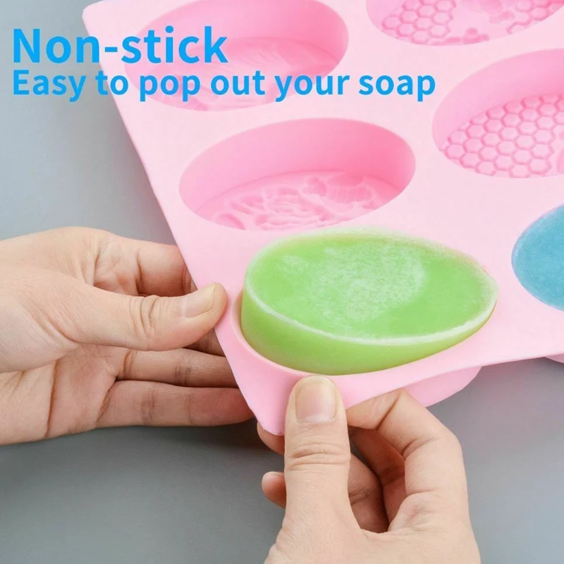 

Bee Silicone Soap Mold DIY Handmade Craft 3D Making Cake Mould for Home Kitchen HK3