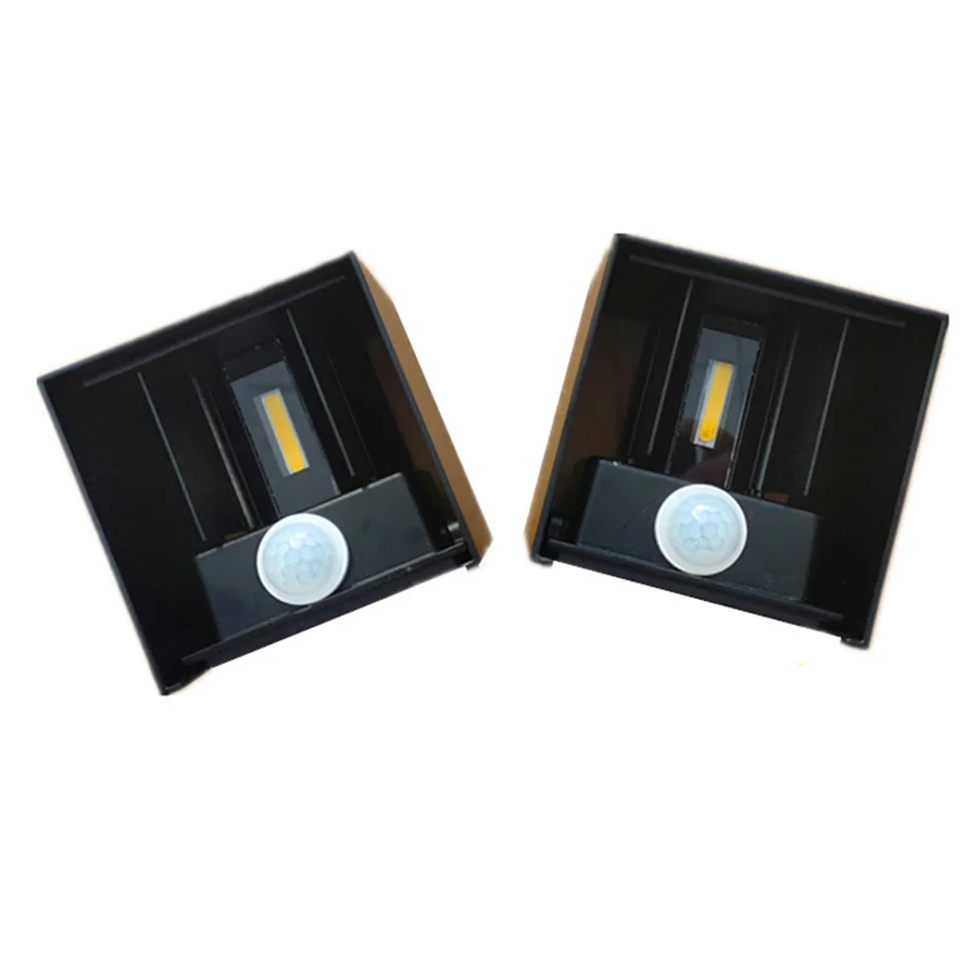 

20W 40W Waterproof LED Wall Light With Human Body Motion Sensor Outdoor Garden Villa Fence Porch Balcony Wall Lamps