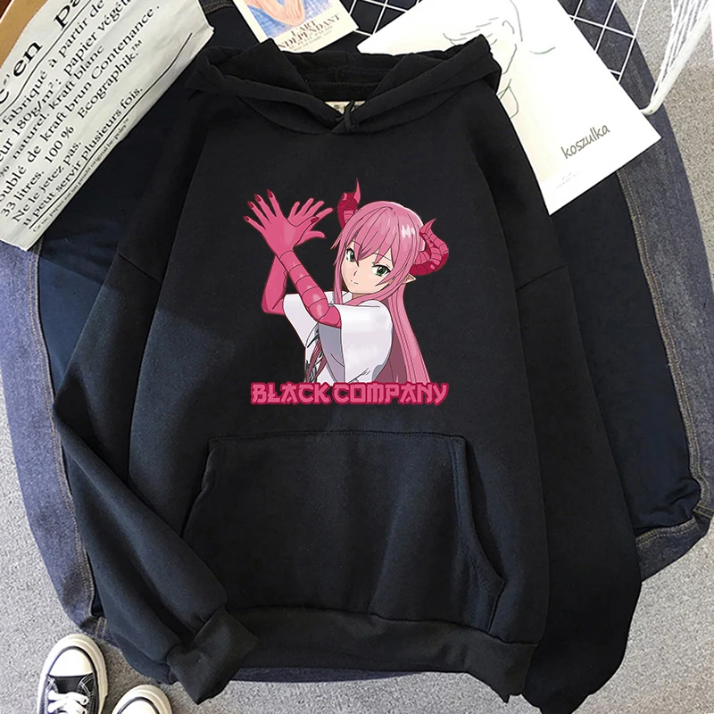 

Women The Dungeon of Black Company Hoodie Winter Print Sweatshirt Oversize Hoodies Fashion Long Sleeve Tops Pullover Streetwear