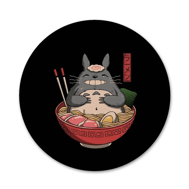 Japan Great Ramen Sea Wave Icons Pins Badge Decoration Brooches Metal Badges For Clothes Backpack | Дом и сад