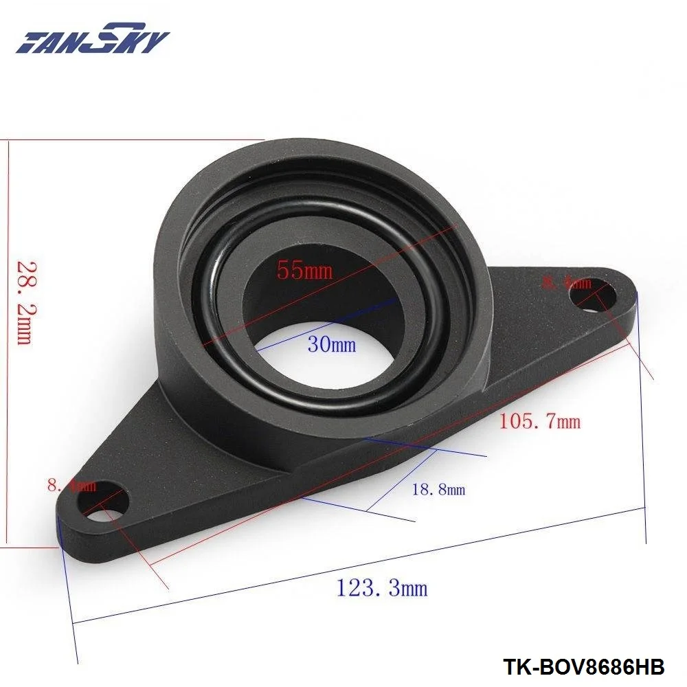 Фланцевый адаптер SQV SSQV BOV фланец выдувного клапана для Subaru Impreza Wrx Sti 02 07 TK BOV8686HB|blow