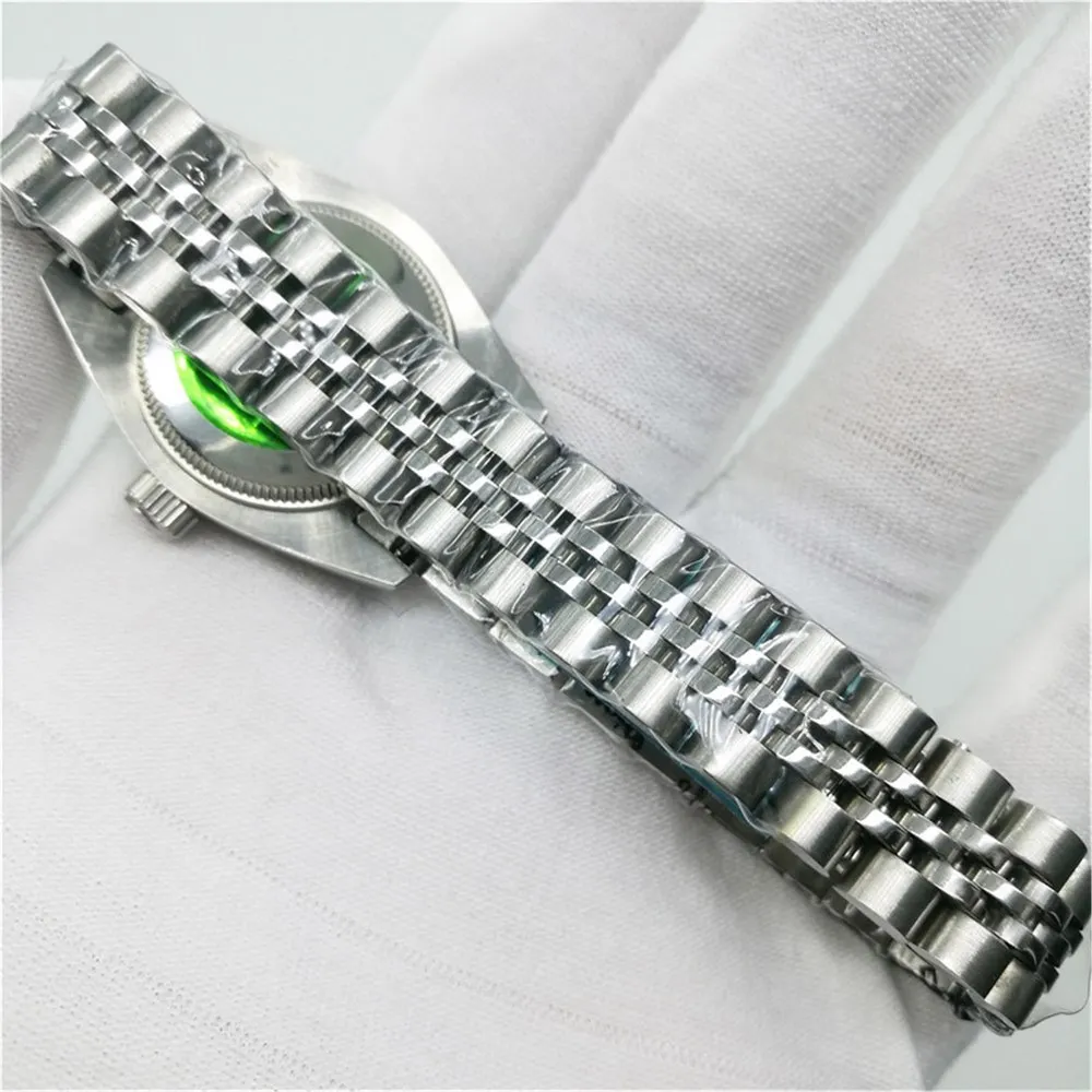 

luxury band watch ladies 26mm automatic Pink face AAA sweeping DateJUST stainless steel Reloj Mujer rolexable AAA Jubilee