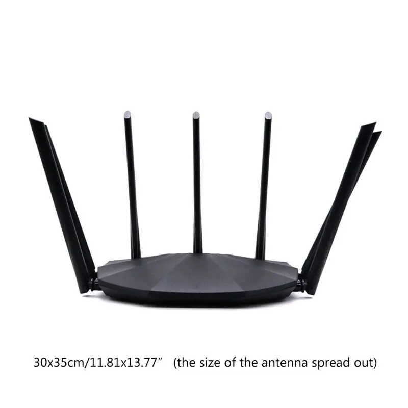 

AC23 Wireless Router 2.4GHz/5GHz Dual Band Frequency 1000M Gigabit WiFi Router Support IPV6 Protocol App Control