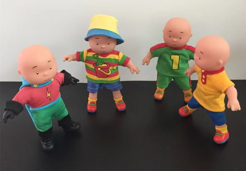 Мультяшная фигурка YJ США модель игрушек Caillou 16 см ПВХ фигуры игрушка для