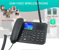 multi languages cordless phones with colorful lcd gsm 85090018001900 wireless fixed phone desktop telephone for office home