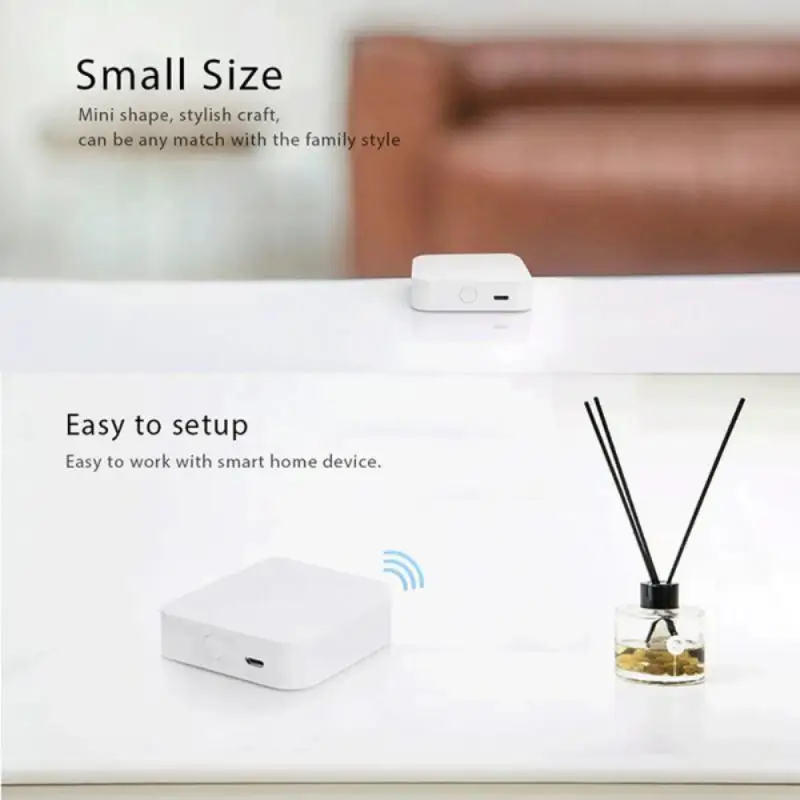 

Tuya Zigbee Bridge Smart Home Zigbee Gateway Hub Remote Control Zigbee Devices Via Smart Life APP Works with Alexa Google Home