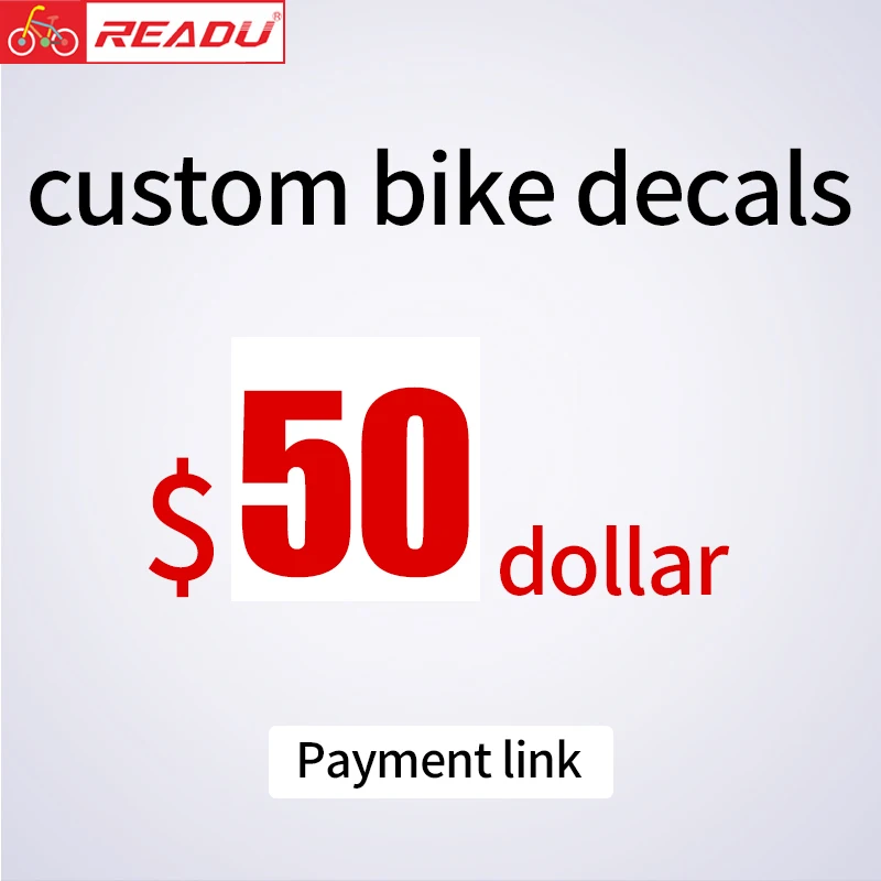 Readu Bicycle stickers Customized decals when you need custom stickers 50dollar