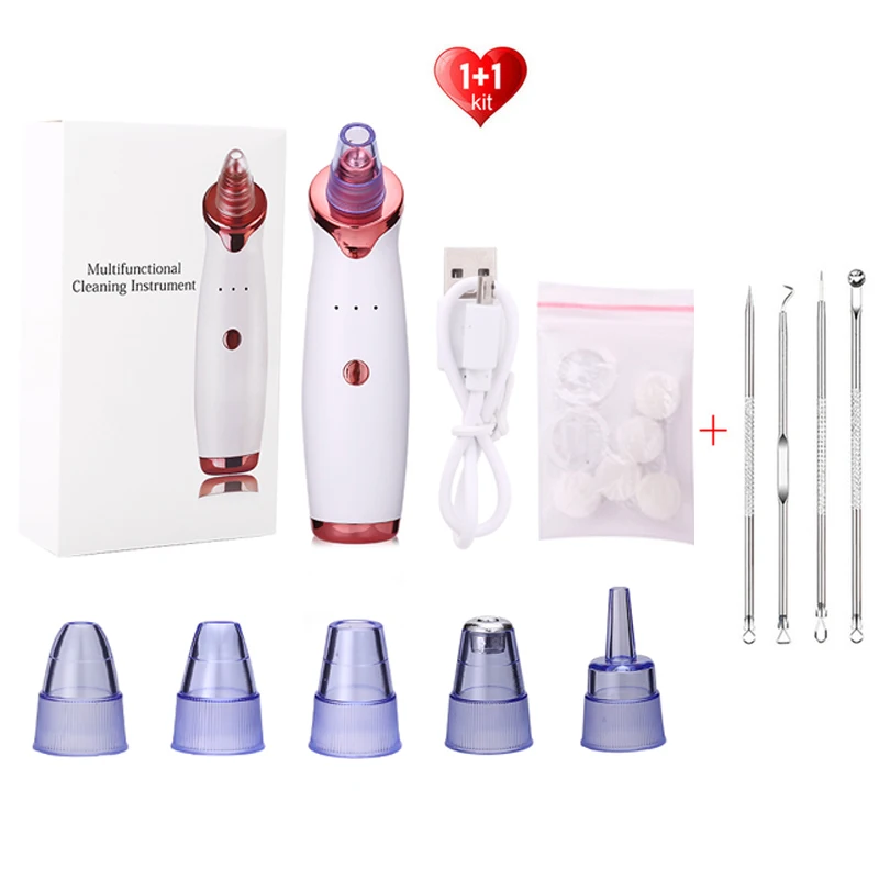 

Электрический пылесос для удаления черных точек на лице