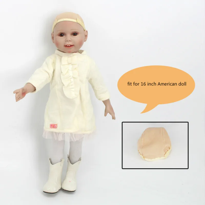 Аксессуары для кукол сделай сам сетка фиксированных волос нескользящая шапочка