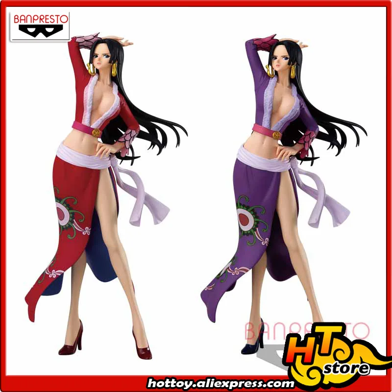 100% оригинальная Коллекционная Фигурка Banpresto с блестками и блестками-Boa Hancock от ONE