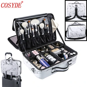 Чехол для косметики Женский, кожаный, с кисточками