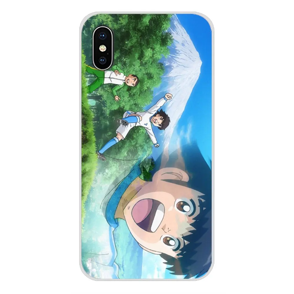 For LG G3 G4 Mini G5 G6 G7 Q6 Q7 Q8 Q9 V10 V20 V30 X Power 2 3 K10 K4 K8 2017 Tsubasa Ozora Genzo Football Soft Transparent Case | Мобильные