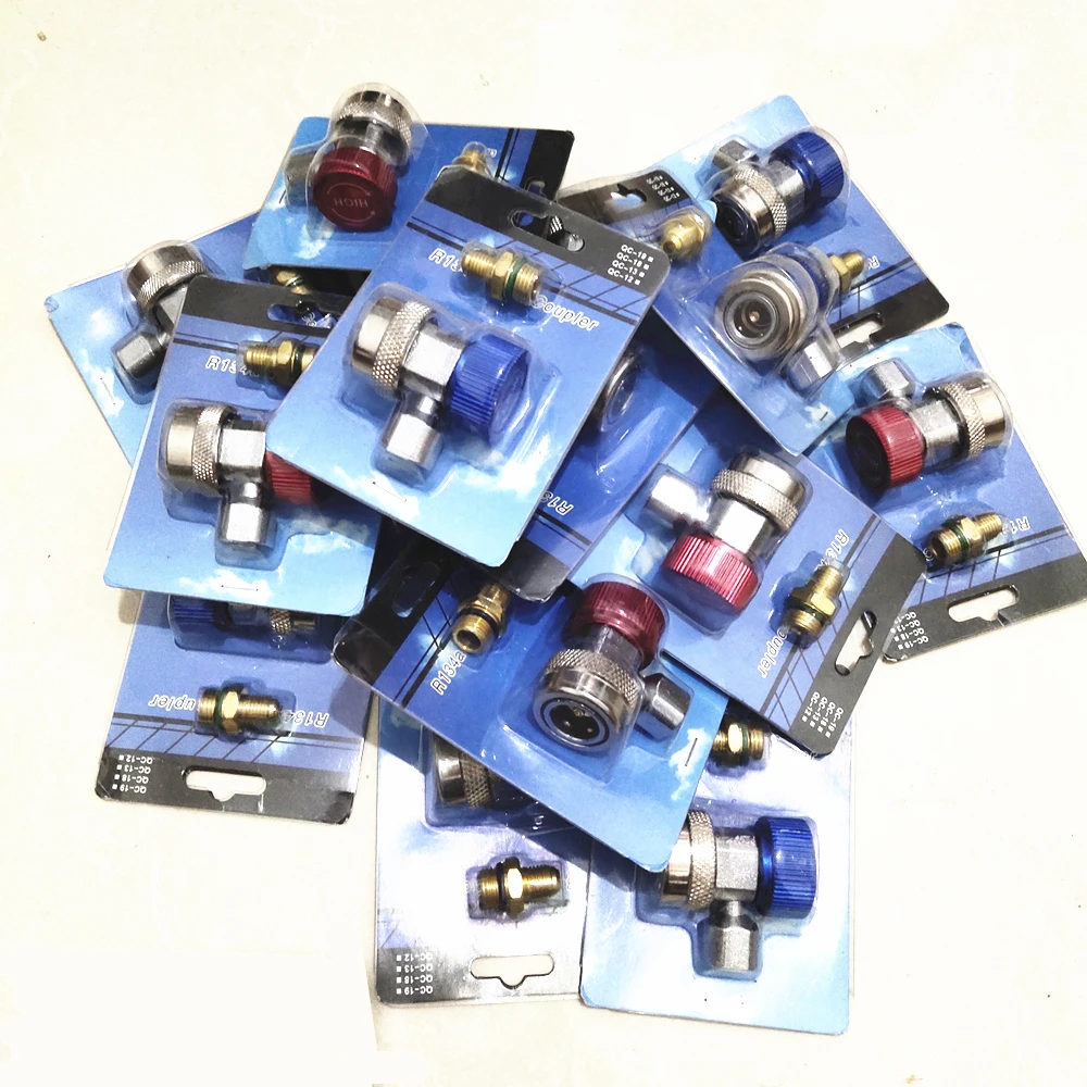 

Переходники для быстрого соединения R134A, 1 пара