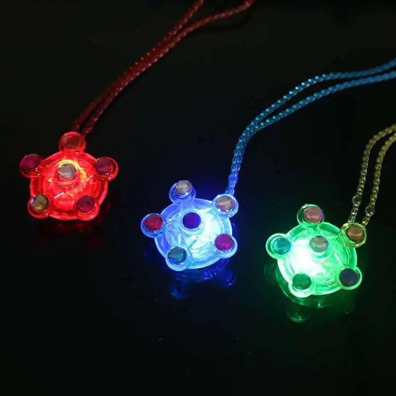 Светящаяся игрушка детское ожерелье новое странное гироскоп горячая Распродажа