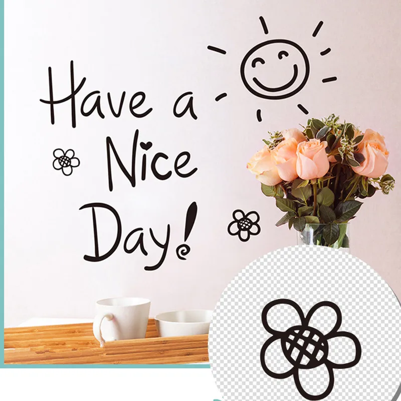 

Customize Quotes Waterproof Non-poison Air Simple Style Multifunctional Wall Stickers for Children's Room for Furniture