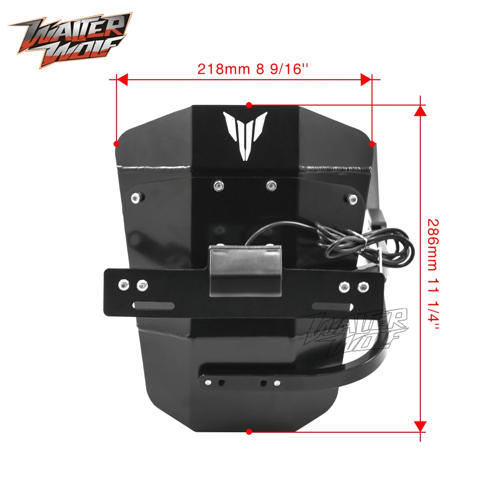 Держатель номерного знака для YAMAHA MT FJ 09 MT09 Tracer FJ09 заднее крыло мотоцикла защита