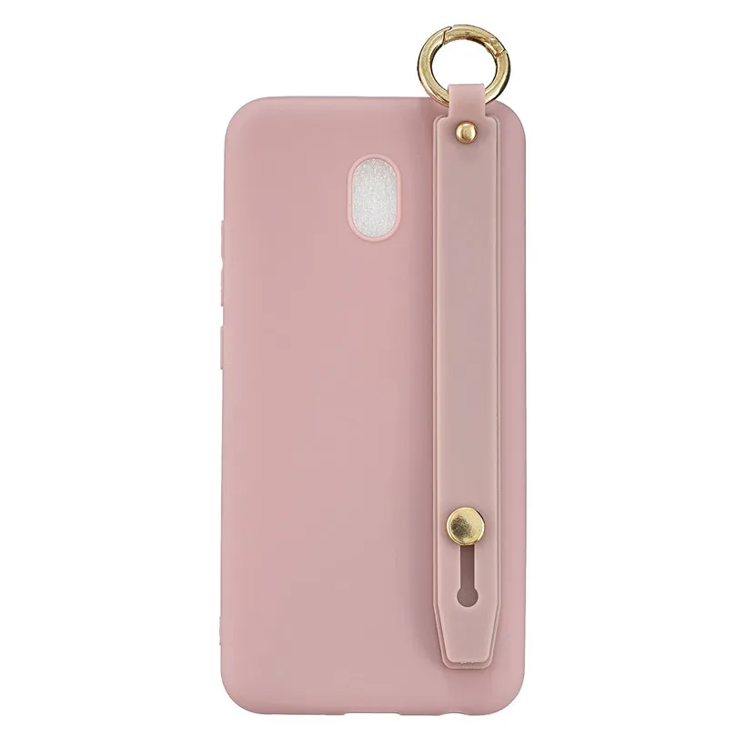 Fashion Soft Case For Xiaomi Redmi Note 8 7 6 5 Pro 8T 5A Prime Silicone Wrist Strap Hand Band Stand Cover |