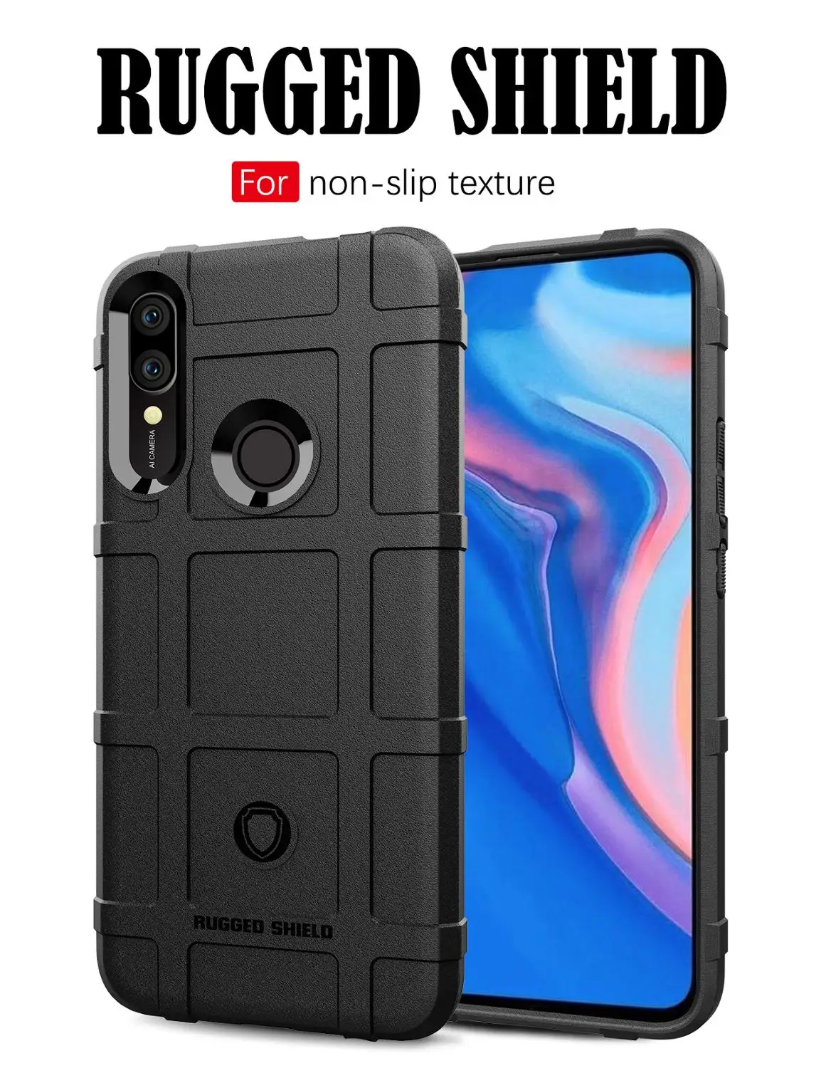 HUAWEI P Smart Z Case Rugged shield Protective Anti-Scratch &amp Anti-fall Cover for |