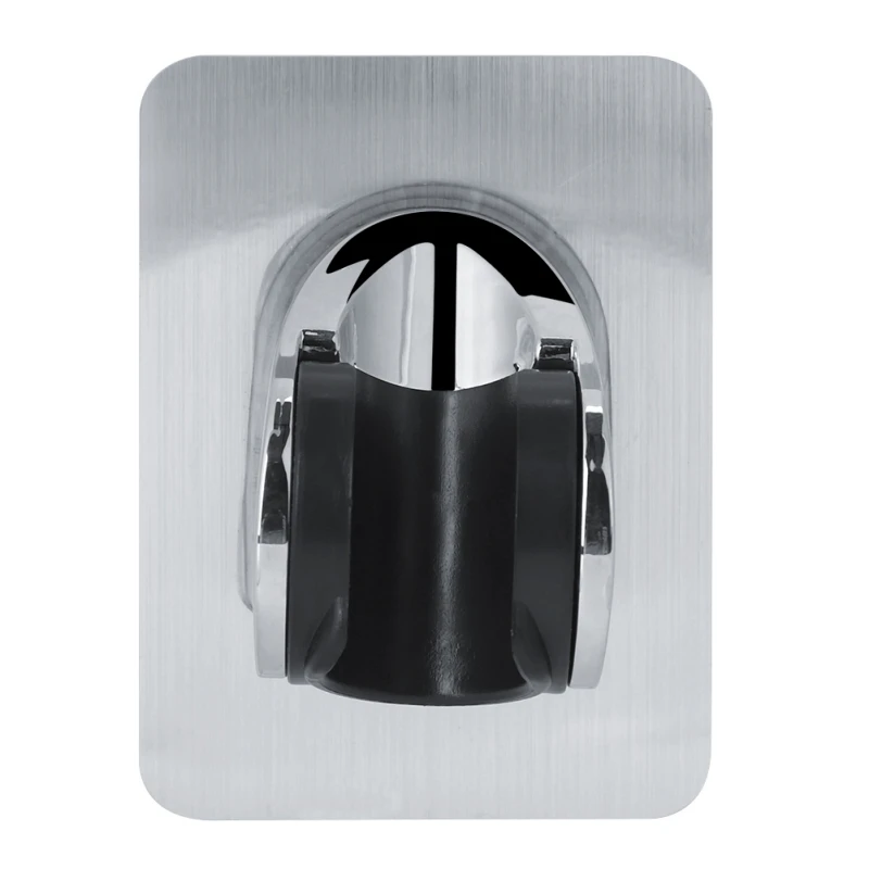 

1PCS Wall Mount Punch Free Head Holder Base Movable Fixed Bracket Shower Room Arm Swivel Seat Chuck Bathroom Accessories 2 2