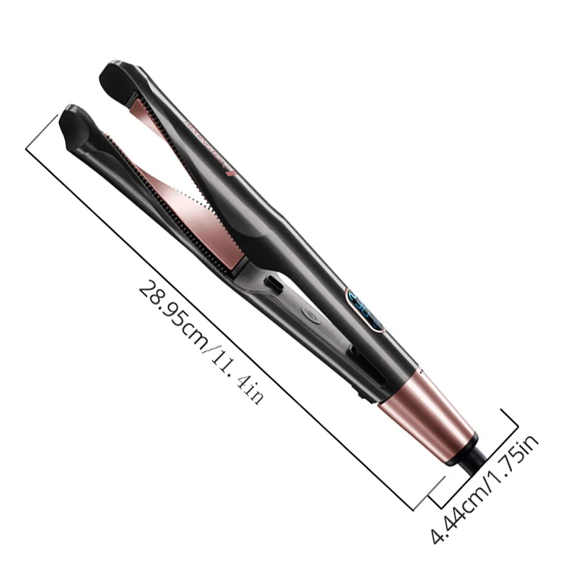 Спиральная панель 2 в 1 щипцы для завивки и выпрямления волос Портативные