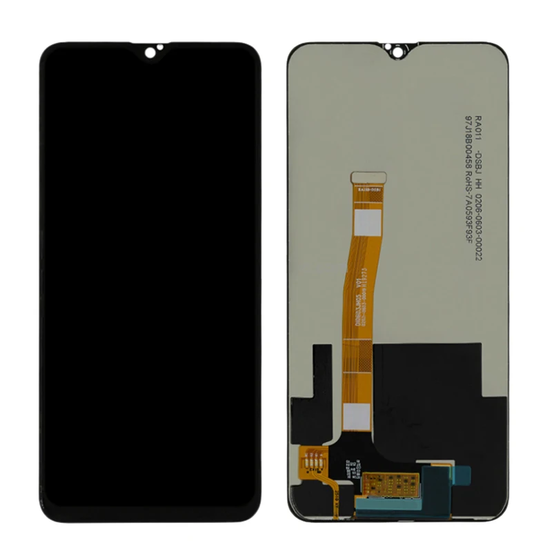 6 3 for realme q lcd display touch panel screen digitizer assembly for realme 5 pro rmx1971 free global shipping
