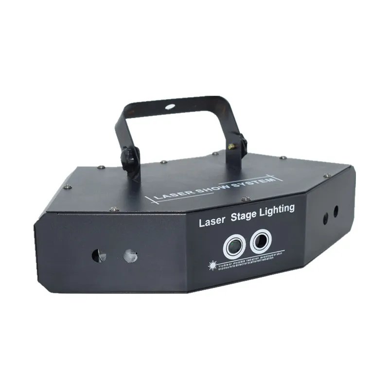 Веерообразный шестиглазый сканирующий RGB лазер/DJ диско DMX Линейный луч сценический светильник/система лазерного шоу/6 линз RGB цветной лазерный светильник ing