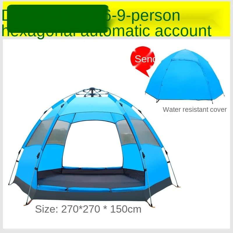 

Desert camel hexagonal double deck large tent