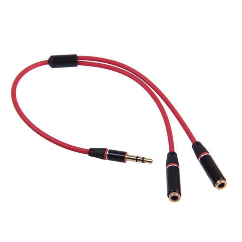 

3.5mm Jack Splitter For Cable Aux Extension Cable Mic Y Splitter Phone Computer Laptop Adapter Audio Splitter Headphone Adapter