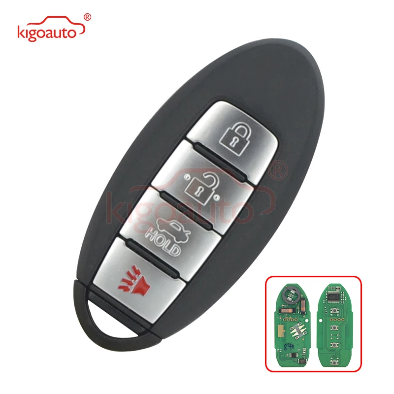 KIGOAUTO CWTWB1U840 умный Автомобильный ключ 4 кнопки 315 МГц ID46 чип для Nissan Versa 2013 2014 2015 2016