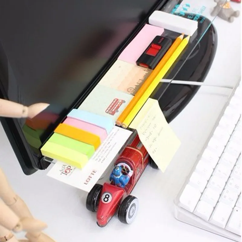 Настольный/компьютерный стеллаж для хранения акриловый Органайзер канцелярских