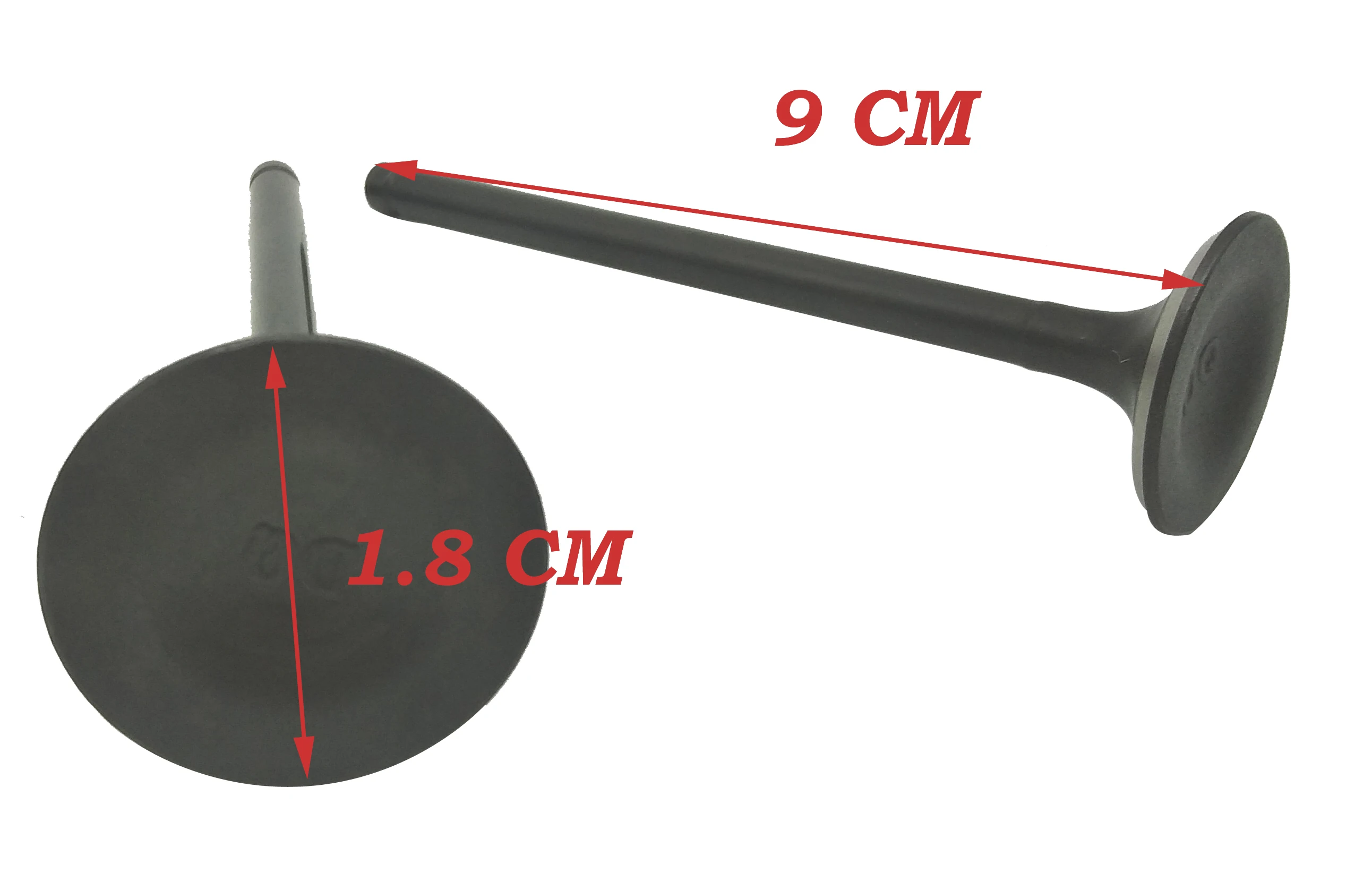 A200 Motorcycle Intake Exhaust Valves Set Fit For CB125 Engine Valve Sets In & Ex New Moto Spare Parts | Автомобили и