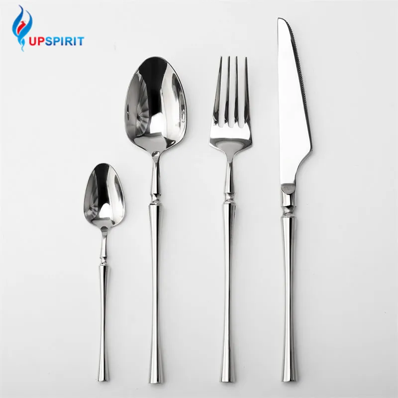 304 домашние полированные столовые приборы из нержавеющей стали столовый набор