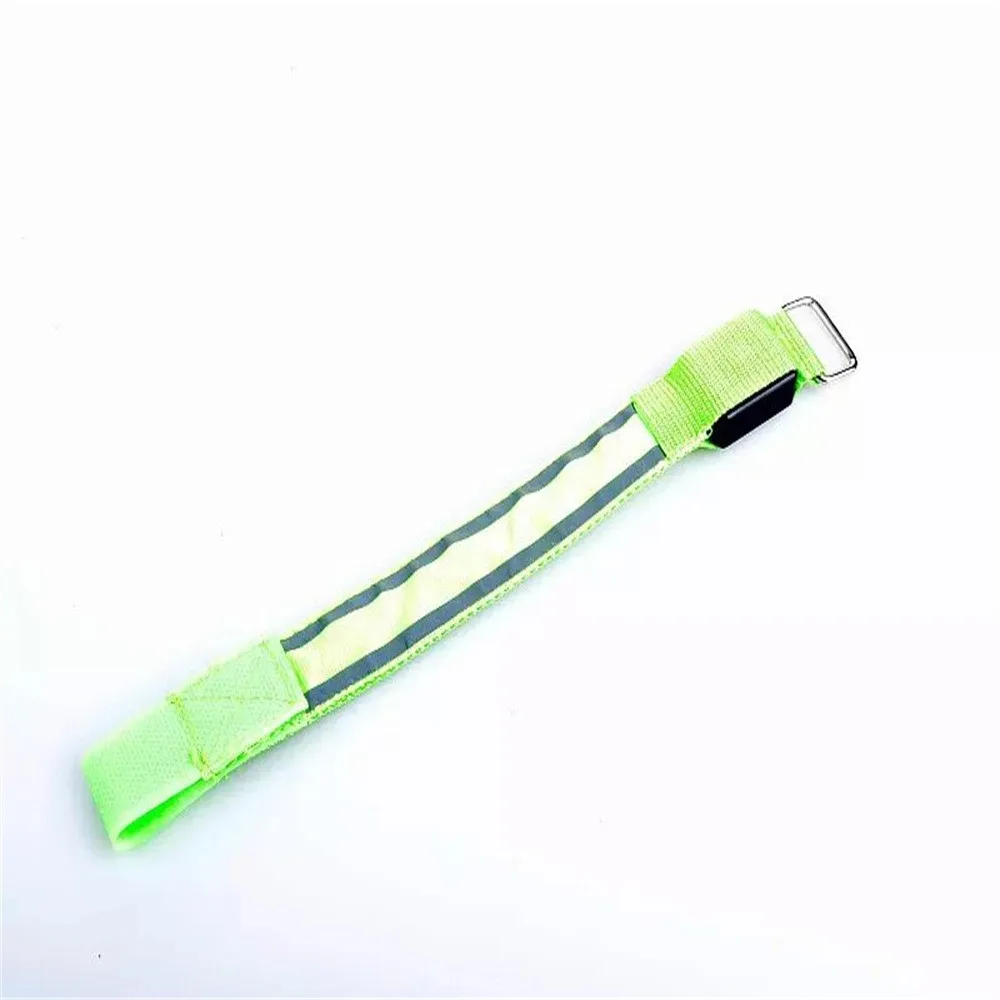 Нарукавный светодиодный ремень регулируемая повязка на руку светоотражающий