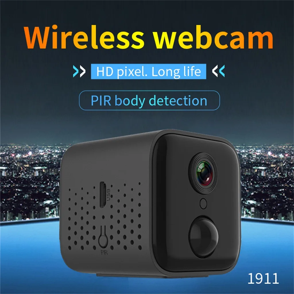 Видеокамера A21 Mini 1080P HD беспроводная с поддержкой Wi-Fi | Компьютеры и офис