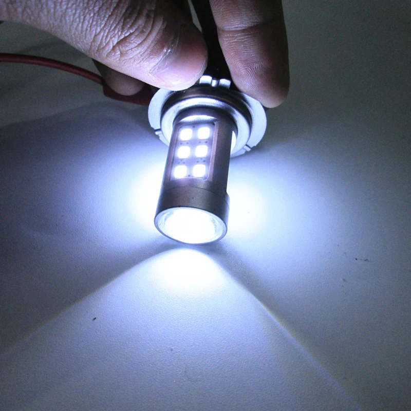 Автомобильные светодиодные противотуманные фары высокой мощности 2 шт. дальнего