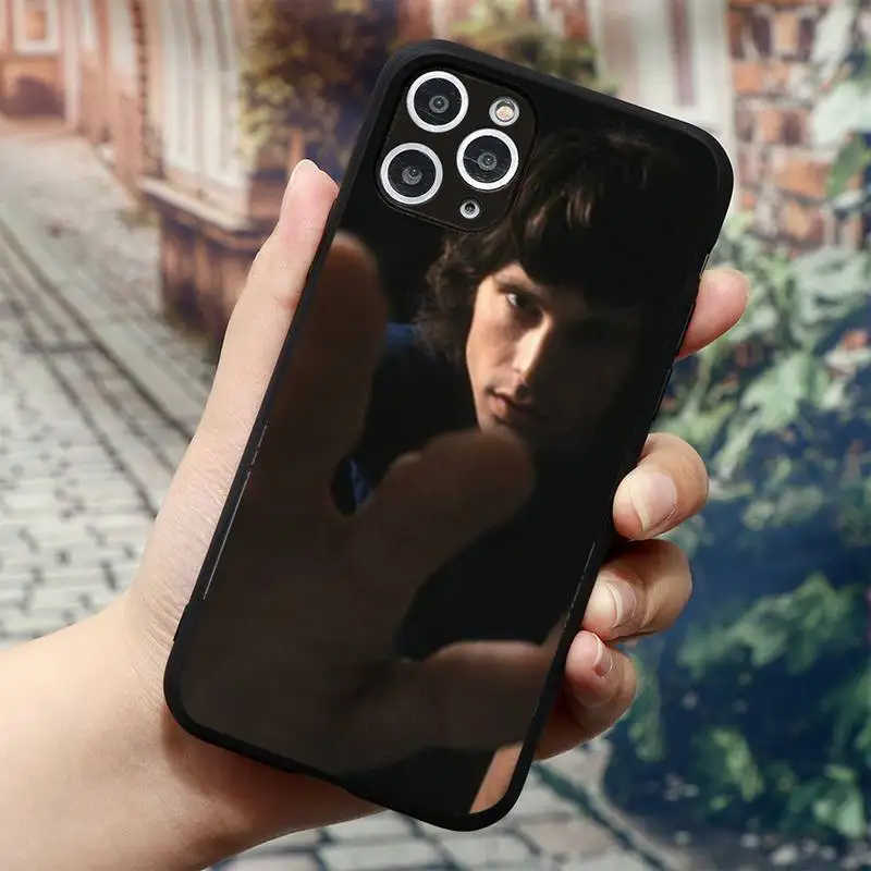 

JIM MORRISON Phone Case for iPhone 11 12 mini pro XS MAX 8 7 6 6S Plus X 5S SE 2020 XR