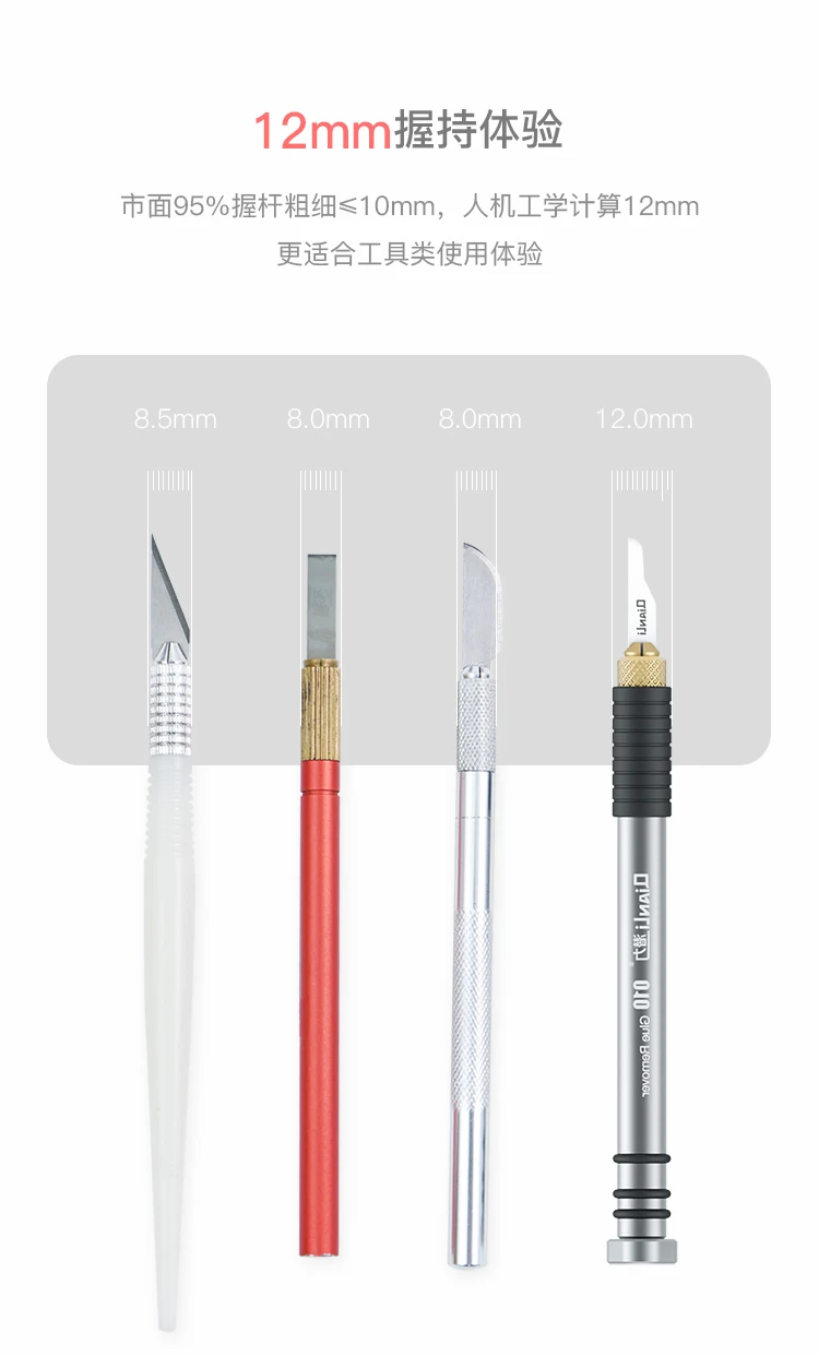 QianLi ToolPlus 010 керамический нож для мобильного телефона материнская плата микросхема средство для удаления клея лезвие многофункциональные антистатические лезвия