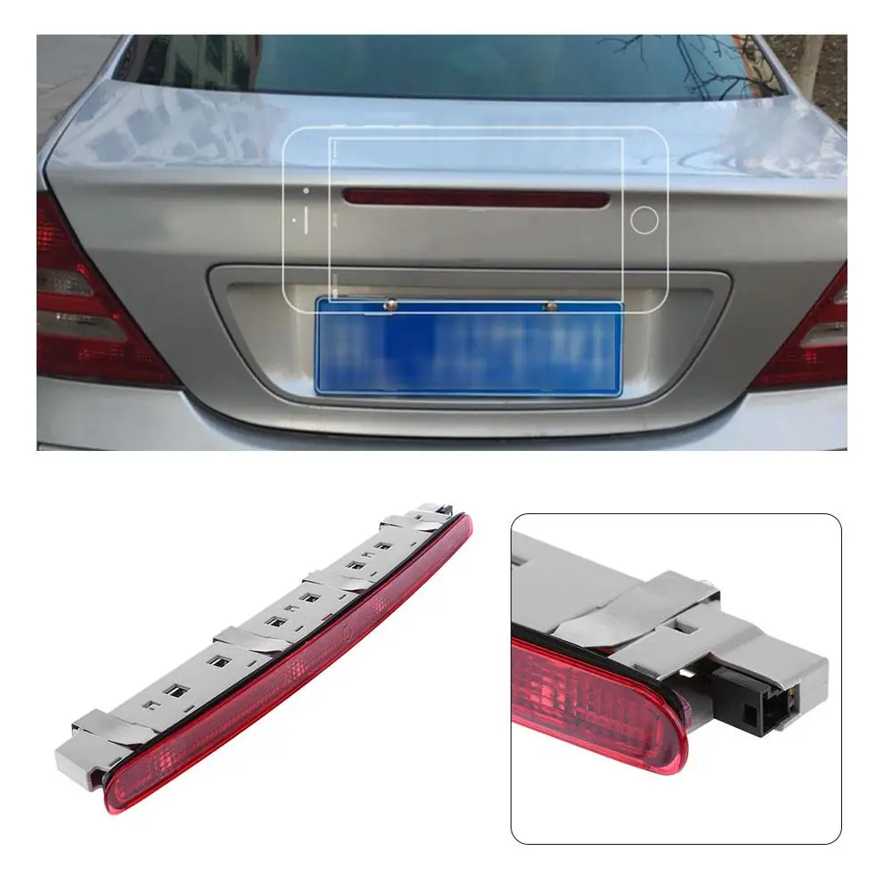 

Rear Trunk Replacement Red LED Third Stop Brake Light For 01-06 Benz W203 C180 C200 C230 C280 C240 C300