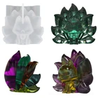 Симпатичная форма для нинэтов, форма Kyubi, силиконовая форма для изготовления эпоксидной смолы, фонарик, украшение стола