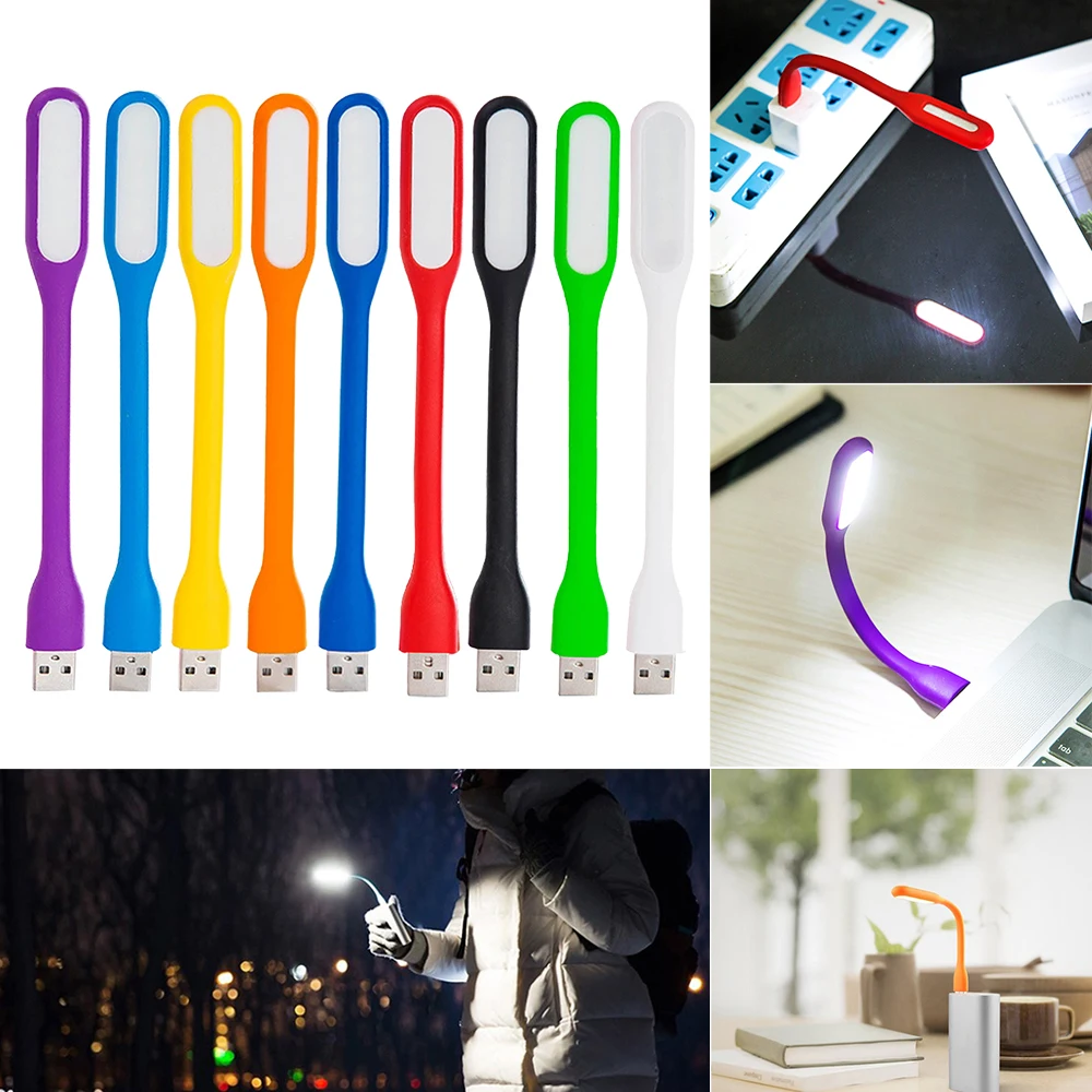 Foldable Super Bright USB Led Book Light Portable Reading Lamp 5V 1.2W Table for Power Computer Laptop Night Lighting | Лампы и