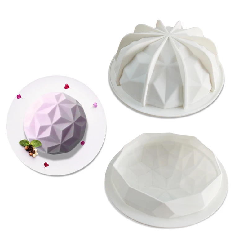 Силиконовая форма для маффинов и тортов в форме алмаза |