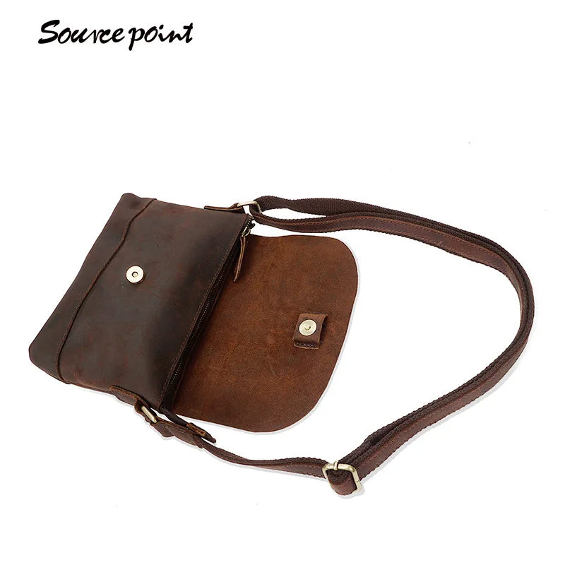 

Yuandian handmade leather men's Bag Shoulder Bag Messenger Bag